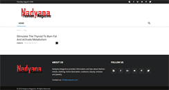 Desktop Screenshot of nadyana.com
